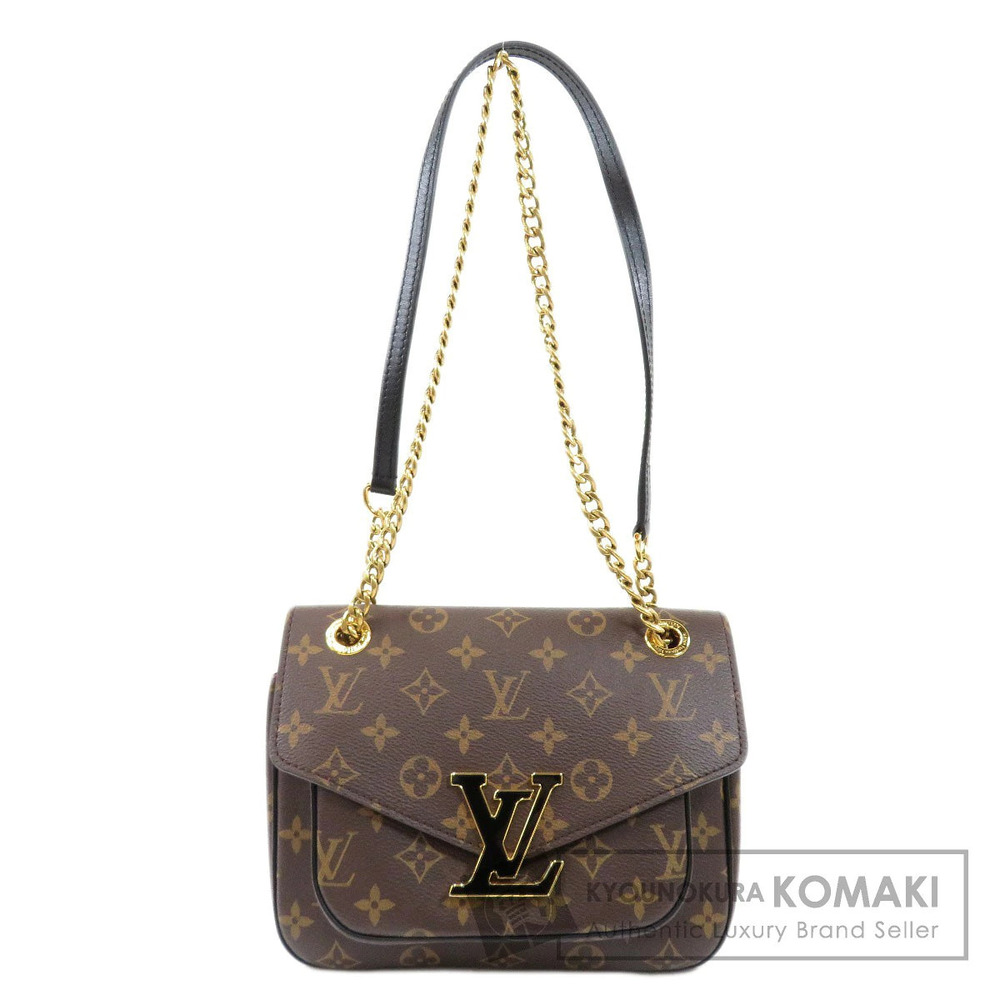 Louis Vuitton Passy Monogram Shoulder Bag Canvas